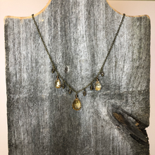 Load image into Gallery viewer, Citrine Goddess &amp; Smoky Quartz Necklace
