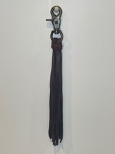 Load image into Gallery viewer, Leather Fringe Key Fob
