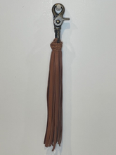 Load image into Gallery viewer, Leather Fringe Key Fob
