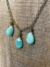 Load image into Gallery viewer, Triple Amazonite Necklace
