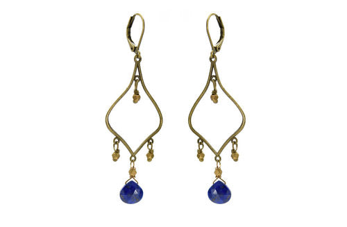 Lapis Chandelier Earrings