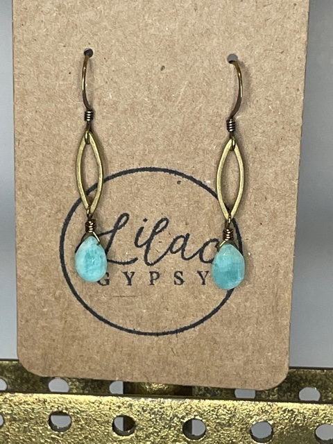 Amazonite Drop Earrings