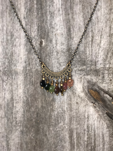 Load image into Gallery viewer, Soft Spectrum Watermelon Tourmaline &amp; Smoky Quartz Necklace
