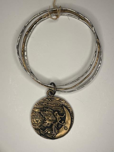 Bangle Trio with Medallion