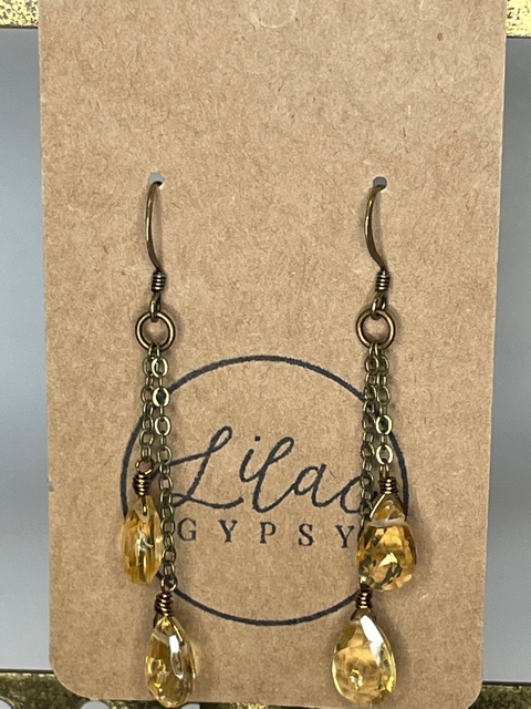 Citrine Cascades Earrings