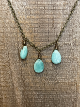 Load image into Gallery viewer, Triple Amazonite Necklace
